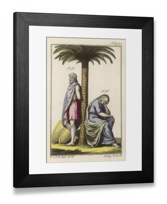 Framed Print : JEWS IN CAPTIVITY Framed Print : JEWS IN CAPTIVITY