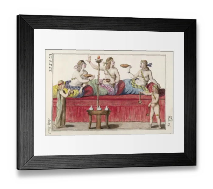 Framed Print : ROMAN LADIES PARTY Framed Print : ROMAN LADIES PARTY