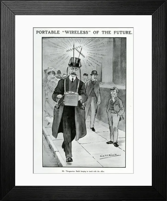 Framed Print : Walkman Foreseen Framed Print : Walkman Foreseen