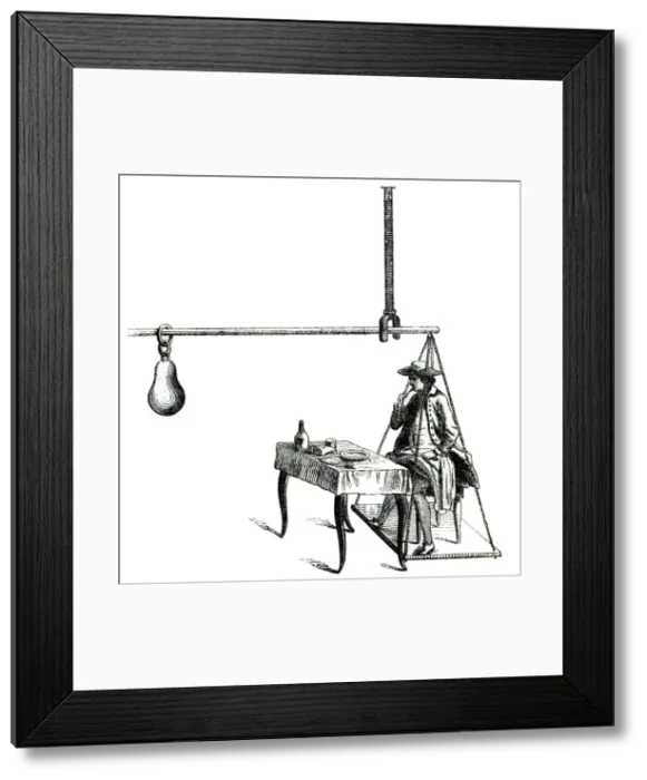 Framed Print : SANTORIOS BALANCE Framed Print : SANTORIOS BALANCE