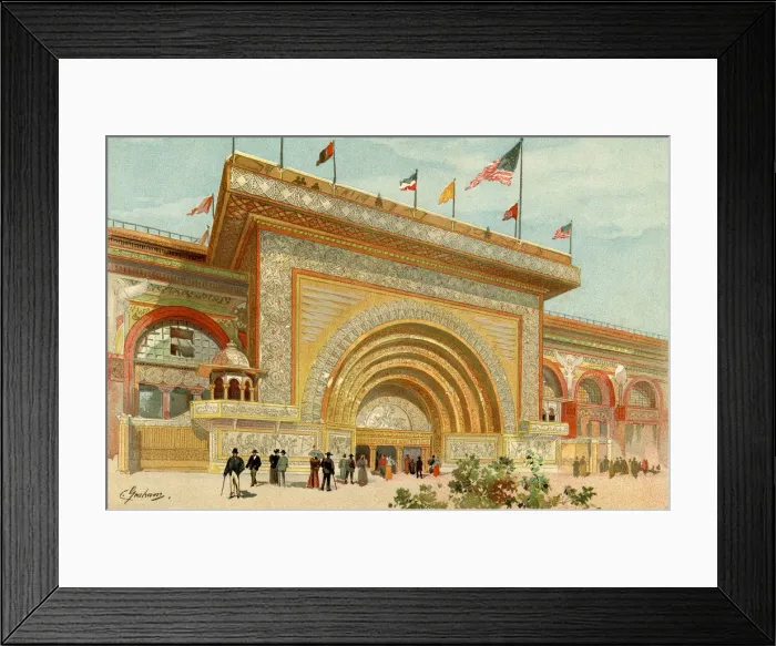 Framed Print : CHICAGO EXHIBITION - 2 Framed Print : CHICAGO EXHIBITION - 2