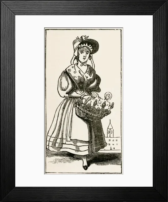 Framed Print : Dolls to sell 1876 Framed Print : Dolls to sell 1876