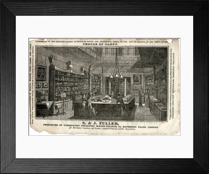 Framed Print : S. & J. Fuller printseller & stationery supplier S. & J Framed Print : S. & J. Fuller printseller & stationery supplier S. & J