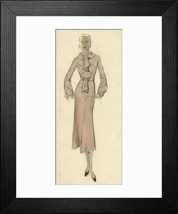Framed Print : Woman wearing suit 1930s Framed Print : Woman wearing suit 1930s