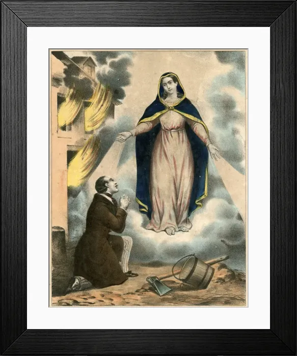 Framed Print : MARY TO THE RESCUE Framed Print : MARY TO THE RESCUE