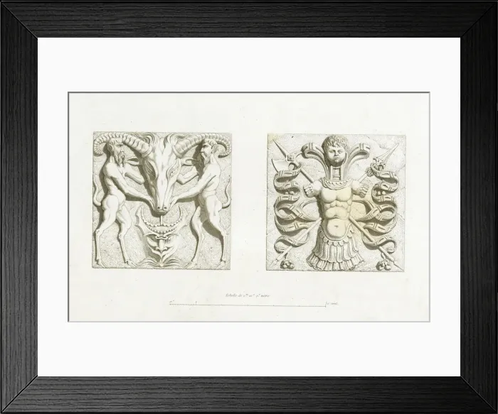 Framed Print : TWO CENTAURS Framed Print : TWO CENTAURS