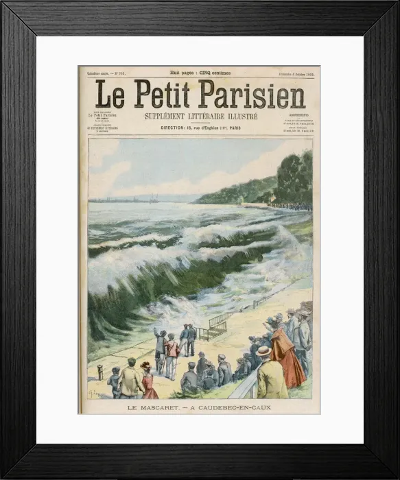 Framed Print : SEINE MASCARET (P. PARIS) Framed Print : SEINE MASCARET (P. PARIS)