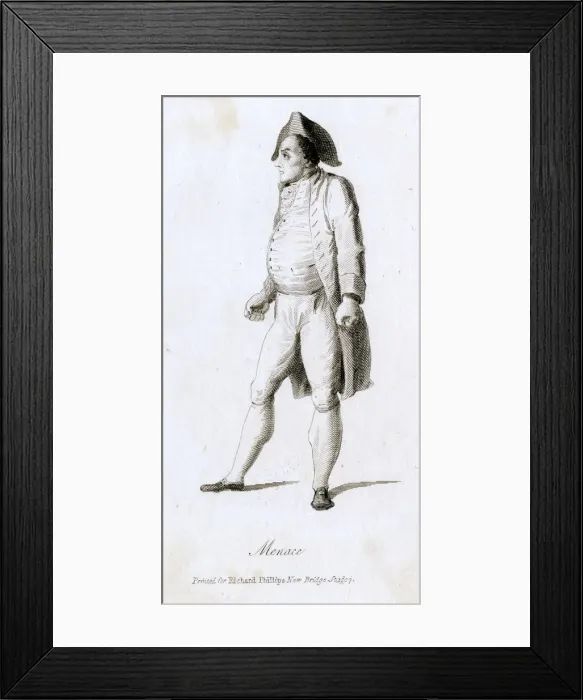 Framed Print : STAGE GESTURE / MENACE Framed Print : STAGE GESTURE / MENACE