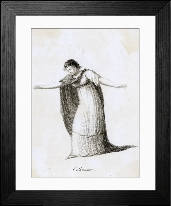 Framed Print : STAGE GESTURE / ENTHUSIASM Framed Print : STAGE GESTURE / ENTHUSIASM