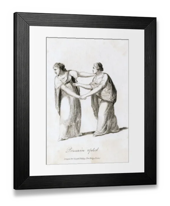Framed Print : STAGE GESTURE / REPULSING Framed Print : STAGE GESTURE / REPULSING
