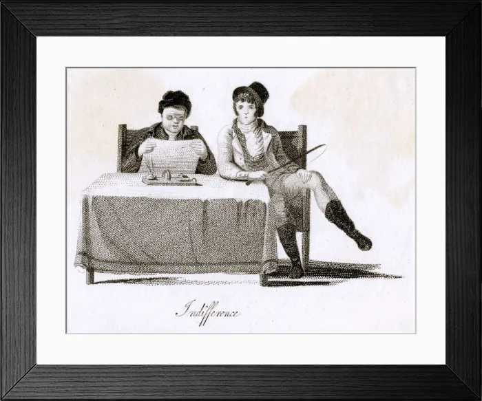 Framed Print : STAGE GESTURE / INDIFFER Framed Print : STAGE GESTURE / INDIFFER