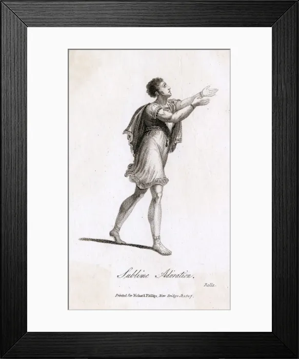 Framed Print : STAGE GESTURE / ADORATION Framed Print : STAGE GESTURE / ADORATION