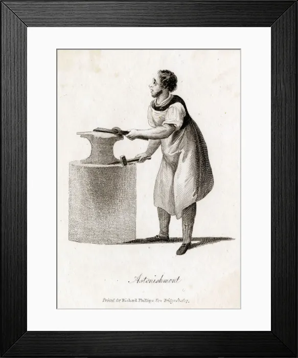Framed Print : STAGE GESTURE / ASTONISHED Framed Print : STAGE GESTURE / ASTONISHED