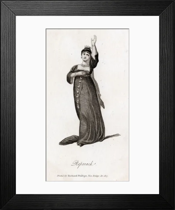 Framed Print : STAGE GESTURE / REPROACH Framed Print : STAGE GESTURE / REPROACH