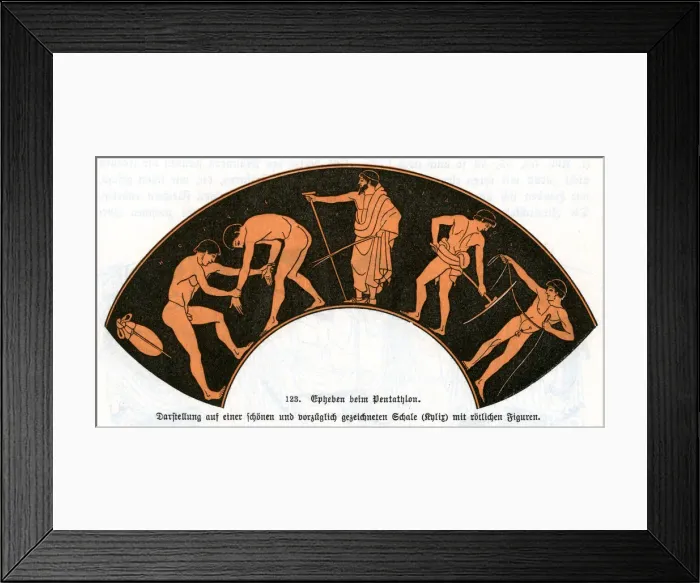 Framed Print : GREECE / PENTATHALON Framed Print : GREECE / PENTATHALON