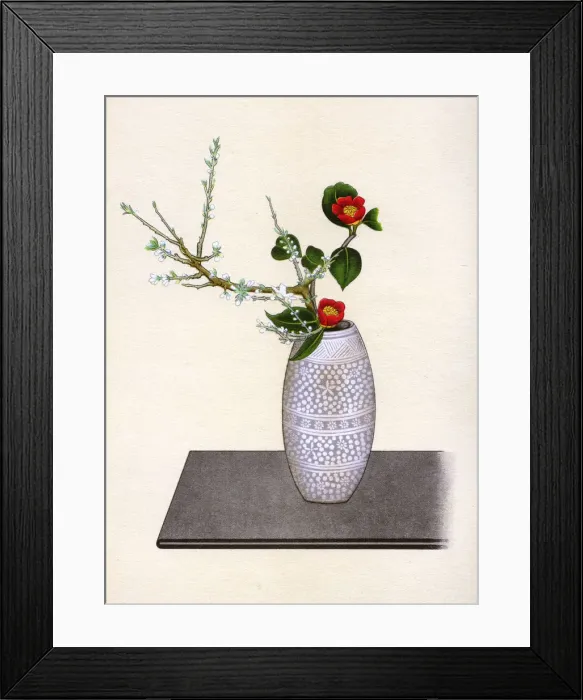 Framed Print : JAPANESE ARRANGEMENT - 2 Framed Print : JAPANESE ARRANGEMENT - 2