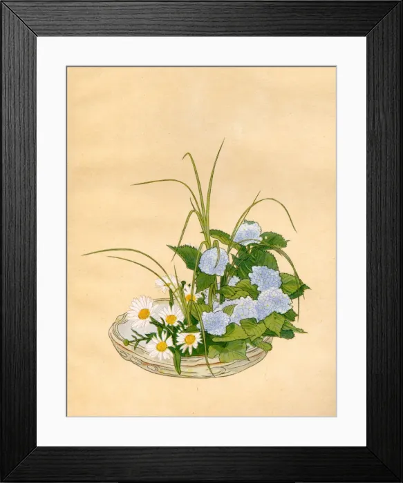 Framed Print : JAPANESE ARRANGEMENT -10 Framed Print : JAPANESE ARRANGEMENT -10