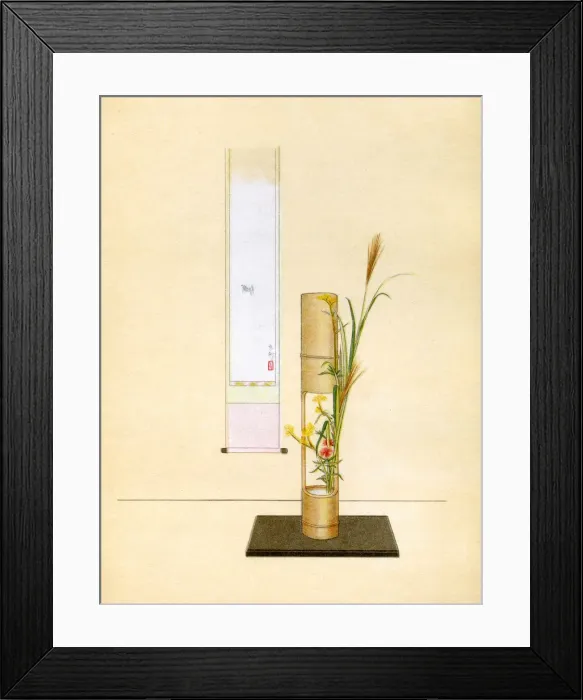 Framed Print : JAPANESE ARRANGEMENT -11 Framed Print : JAPANESE ARRANGEMENT -11