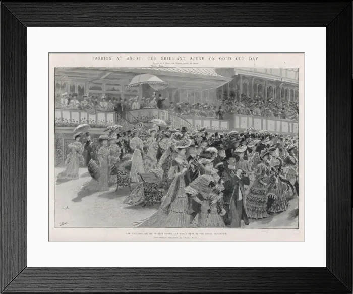 Framed Print : ASCOT 1904 Framed Print : ASCOT 1904