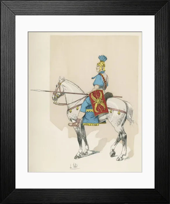 Framed Print : ROMAN CAVALRYMAN Framed Print : ROMAN CAVALRYMAN
