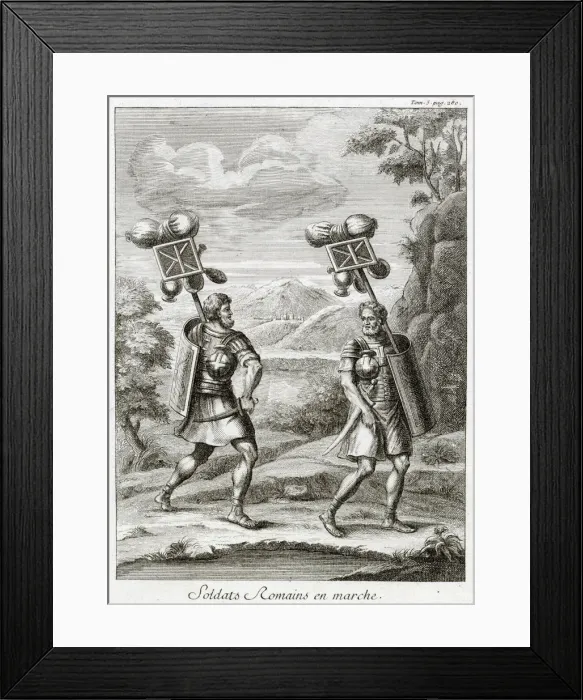 Framed Print : ROMAN INFANTRY ON MARCH Framed Print : ROMAN INFANTRY ON MARCH