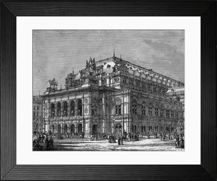 Framed Print : VIENNA OPERA HOUSE Framed Print : VIENNA OPERA HOUSE