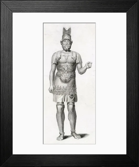 Framed Print : SOLDIER IN ARMOUR Framed Print : SOLDIER IN ARMOUR