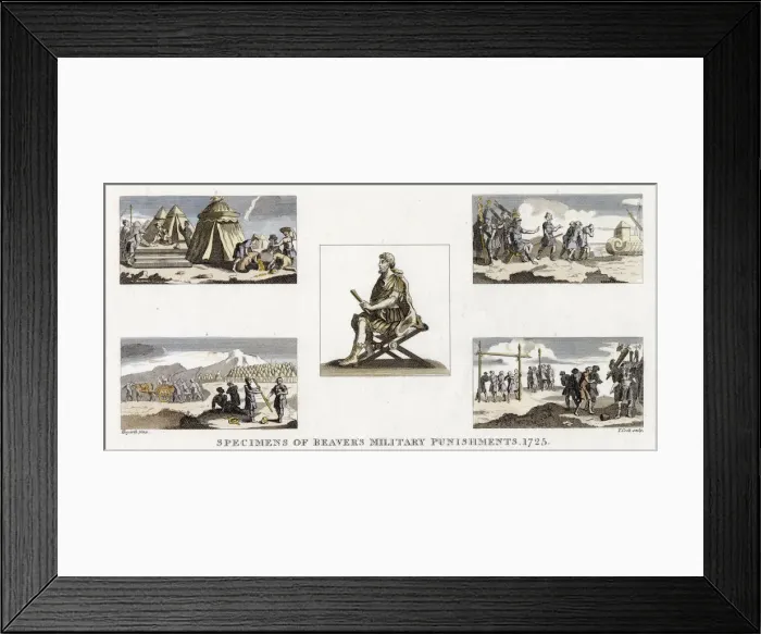 Framed Print : MILITARY PUNISHMENTS Framed Print : MILITARY PUNISHMENTS