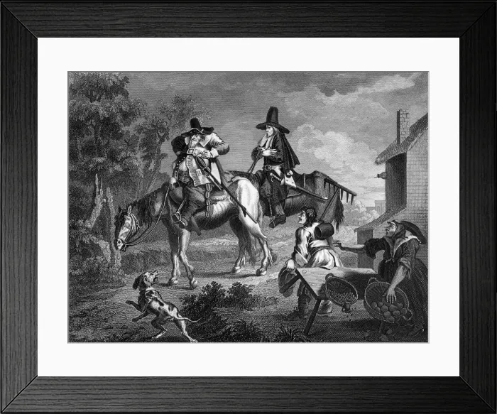 Framed Print : ART / HOGARTH / HUDIBRAS Framed Print : ART / HOGARTH / HUDIBRAS