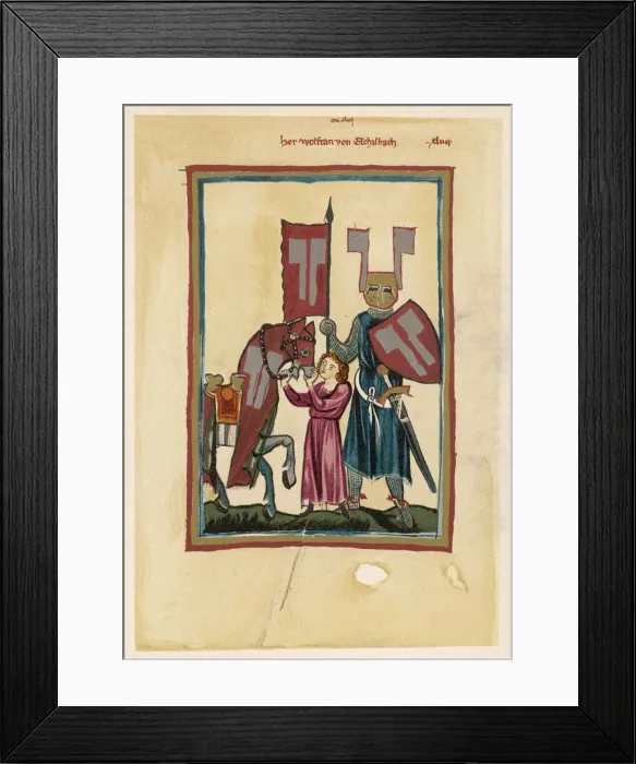 Framed Print : MEDIEVAL KNIGHT & PAGE MEDIEVAL KNIGHT & PAGE Framed Print : MEDIEVAL KNIGHT & PAGE MEDIEVAL KNIGHT & PAGE