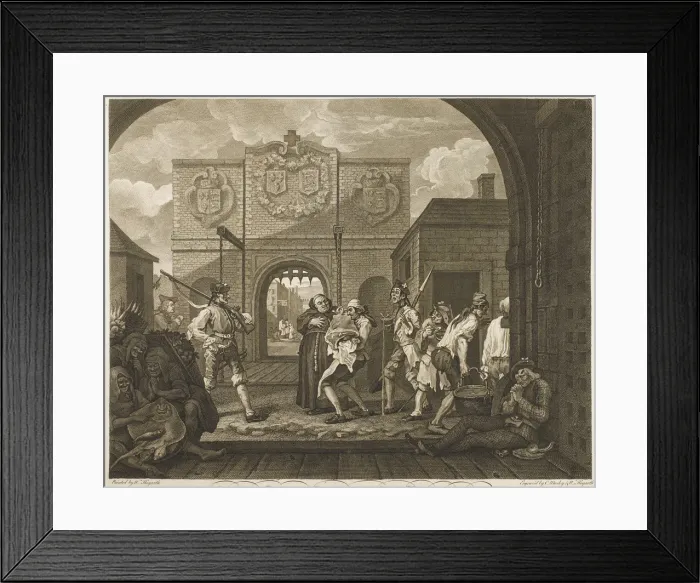 Framed Print : ART / HOGARTH / ROAST BEEF Framed Print : ART / HOGARTH / ROAST BEEF
