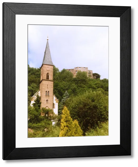 Framed Print : FRANKENSTEIN / CHURCH 1990 Framed Print : FRANKENSTEIN / CHURCH 1990
