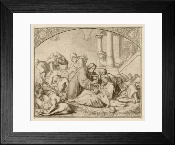 Framed Print : LUTHER & PLAGUE VICTIMS LUTHER & PLAGUE VICTIMS Framed Print : LUTHER & PLAGUE VICTIMS LUTHER & PLAGUE VICTIMS