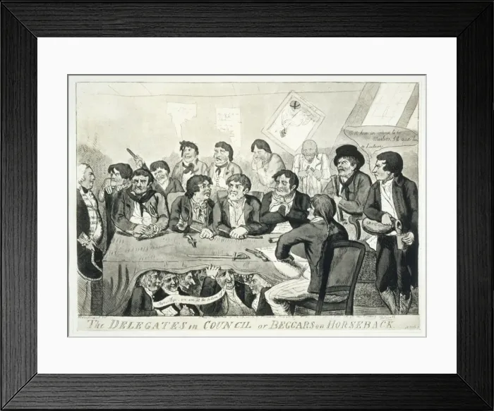 Framed Print : NORE MUTINY / CRUIKSHANK Framed Print : NORE MUTINY / CRUIKSHANK