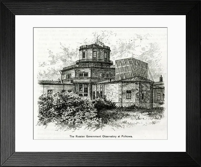 Framed Print : OBSERVATORY AT PULKOVO Framed Print : OBSERVATORY AT PULKOVO