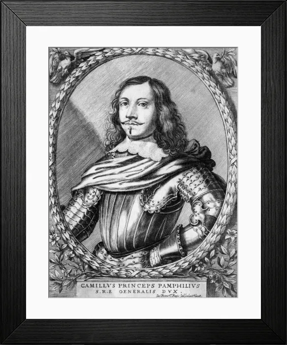 Framed Print : CAMILLO PAMFILI / PRINCE Framed Print : CAMILLO PAMFILI / PRINCE