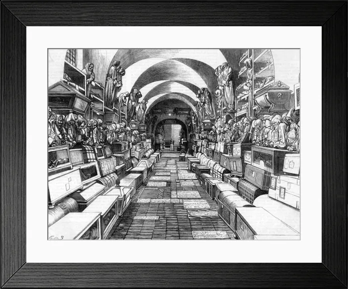 Framed Print : DEATH / CEMETERIES / PALERMO Framed Print : DEATH / CEMETERIES / PALERMO