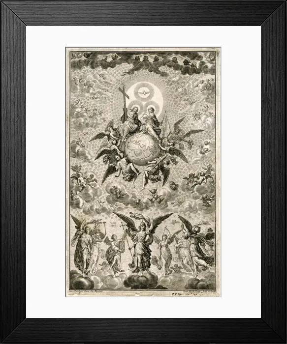 Framed Print : THE HEAVENS (KRAUS) Framed Print : THE HEAVENS (KRAUS)
