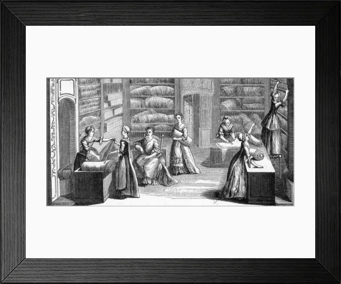 Framed Print : PARIS DRESSMAKER Framed Print : PARIS DRESSMAKER