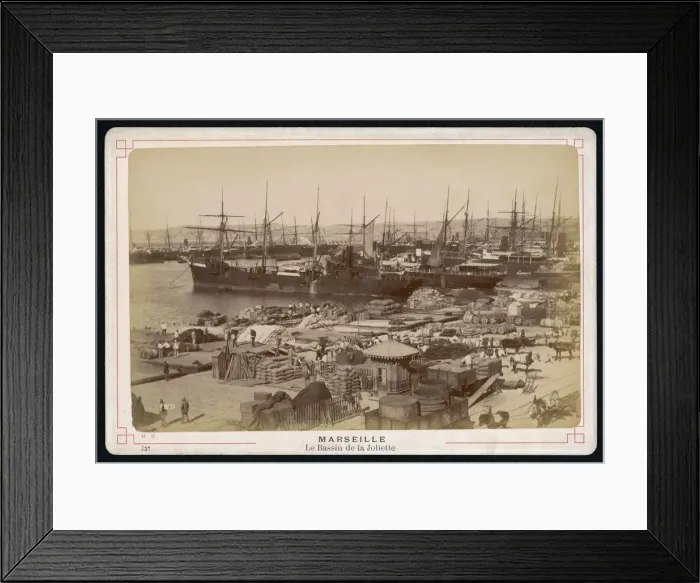 Framed Print : MARSEILLE / JOLIETTE Framed Print : MARSEILLE / JOLIETTE