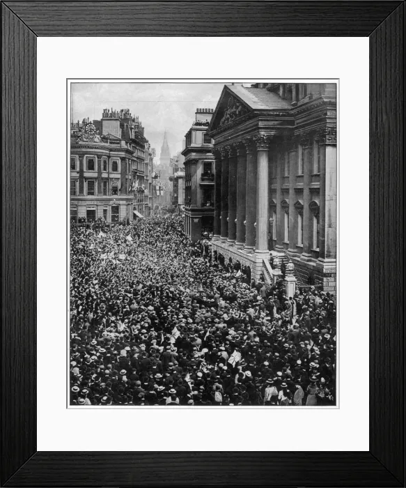 Framed Print : MAFEKING CELEBRATION Framed Print : MAFEKING CELEBRATION