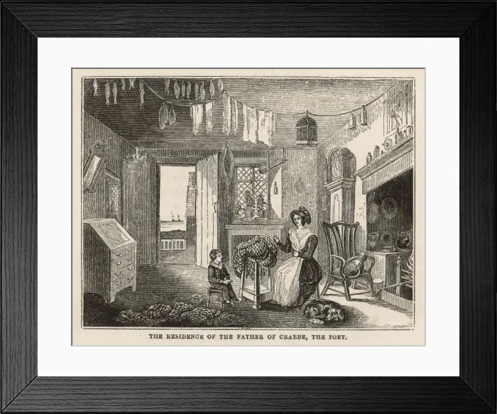 Framed Print : COTTAGE INTERIOR Framed Print : COTTAGE INTERIOR