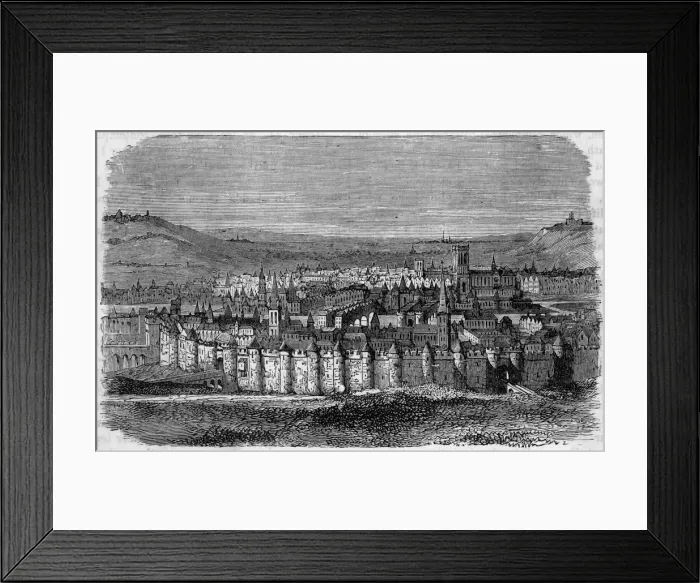 Framed Print : PARIS, CIRCA 1155 Framed Print : PARIS, CIRCA 1155