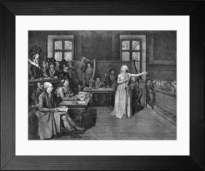 Framed Print : MARIE ANTOINETTE / TRIAL Framed Print : MARIE ANTOINETTE / TRIAL