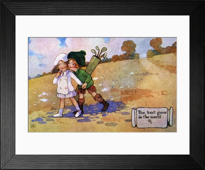 Framed Print : GOLF / THE BEST GAME Framed Print : GOLF / THE BEST GAME