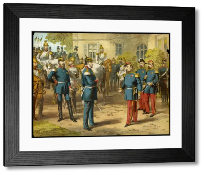 Framed Print : 1870 / SEDAN SURRENDER Framed Print : 1870 / SEDAN SURRENDER