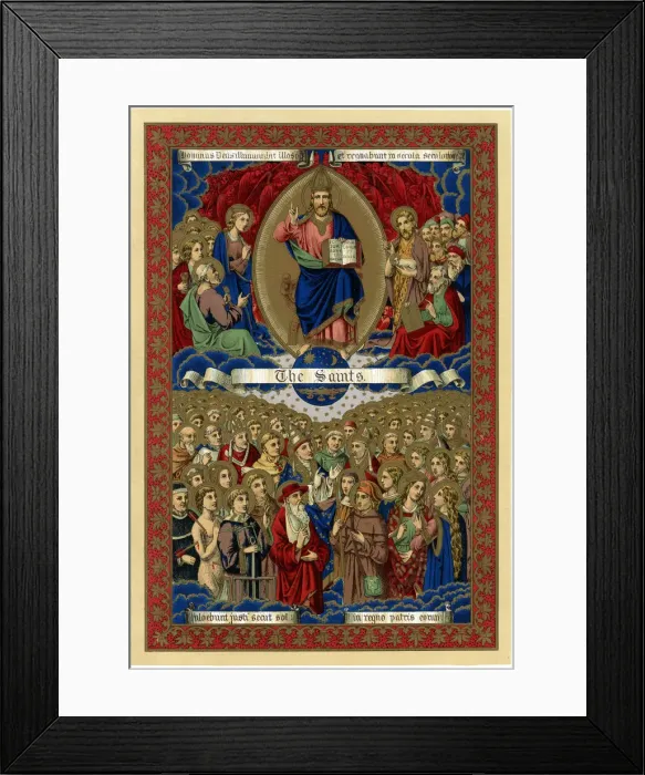 Framed Print : THE SAINTS
