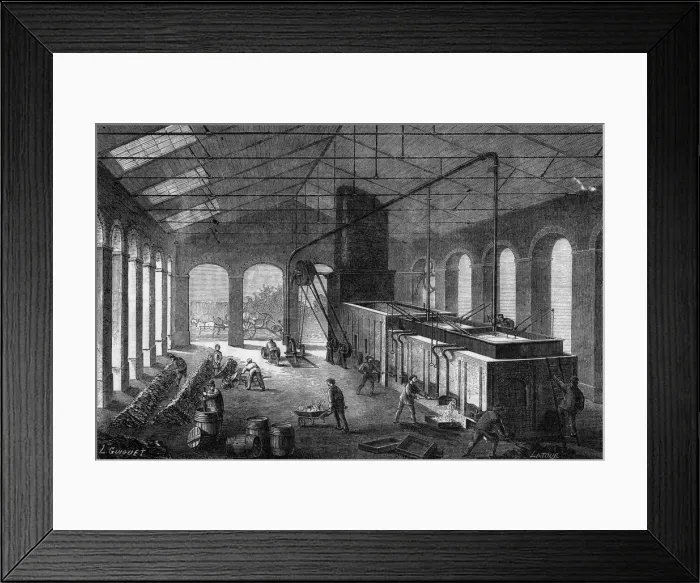 Framed Print : SUGAR FACTORY Framed Print : SUGAR FACTORY