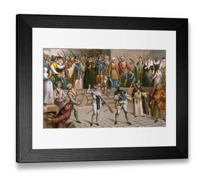 Framed Print : CATHOLIC LEAGUE 1590 Framed Print : CATHOLIC LEAGUE 1590