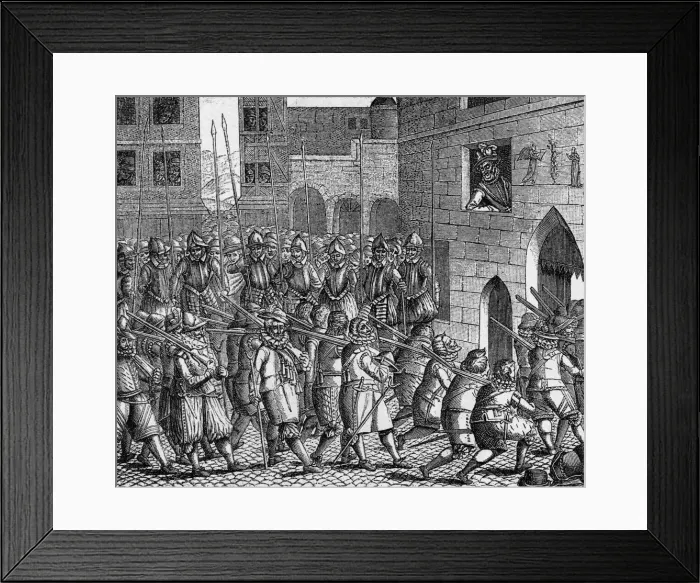 Framed Print : SPANISH LEAVE PARIS Framed Print : SPANISH LEAVE PARIS